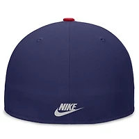 Men's Nike Royal/Red Atlanta Braves Rewind Cooperstown True Performance Fitted Hat