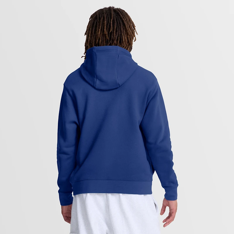 Men's Nike Royal Atlanta Braves 1974 Cooperstown Collection Legacy Color-Block Hoodie