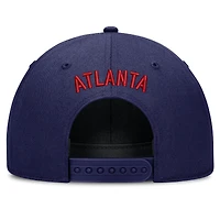 Casquette ajustable Nike Royal Atlanta Braves Cooperstown Rise pour homme