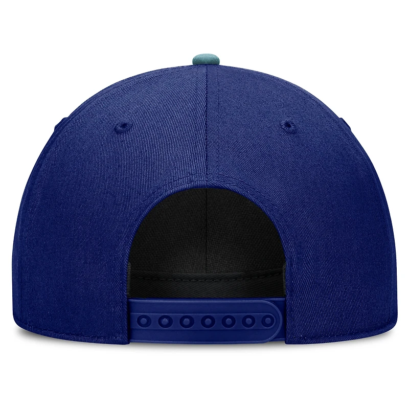 Casquette ajustable Nike Royal Atlanta Braves pour homme, motif fête des pères