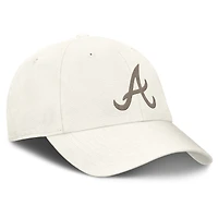 Men's Nike Stone Atlanta Braves Club Adjustable Hat