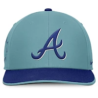 Men's Nike  Turquoise Atlanta Braves Father's Day Pro Performance Snapback Hat