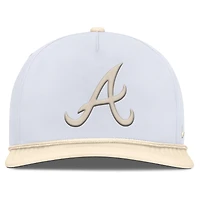 Men's Nike  White/Cream Atlanta Braves Pro Performance Snapback Hat