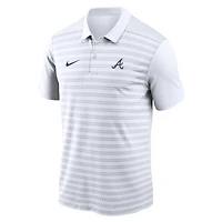 Polo Nike blanc Atlanta Braves Authentic Collection Victory Dri-FIT pour homme