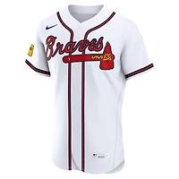 Men's Nike White Atlanta Braves Home Authentic Jersey