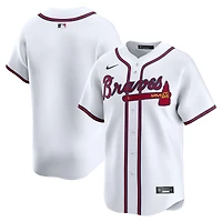 Men's Nike White Atlanta Braves Home Limited Jersey