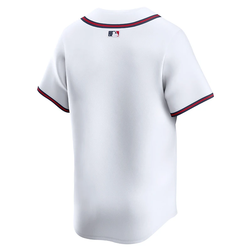 Men's Nike White Atlanta Braves Home Limited Jersey