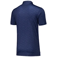 Men's Peter Millar Navy Atlanta Braves Batter Up Performance Jersey Polo