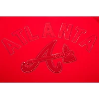 T-shirt Pro Standard Atlanta Braves classique triple rouge pour homme