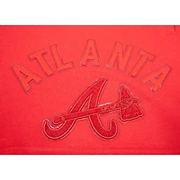 Short classique Pro Standard Atlanta Braves triple rouge pour homme