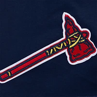 T-shirt surdimensionné City Tour Pro Standard pour hommes, bleu marine, Atlanta Braves