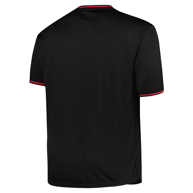 Men's Profile Black Atlanta Braves Big & Tall Pop Fashion Jersey