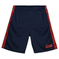 Short en molleton Profile Atlanta Braves pour hommes, grand et grand, bleu marine