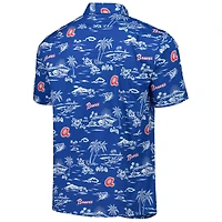 Men's Reyn Spooner Blue Atlanta Braves Kekai Button-Down Shirt