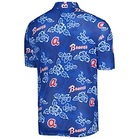 Polo à imprimé Puamana bleu marine Reyn Spooner Atlanta Braves Cooperstown Collection pour homme