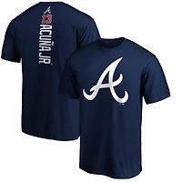 Men's Ronald Acuña Jr. Navy Atlanta Braves Playmaker T-Shirt