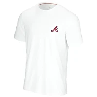 Men's Tommy Bahama  White Atlanta Braves Playa Ball T-Shirt