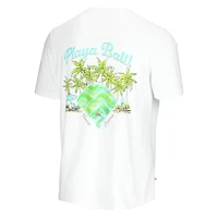 Men's Tommy Bahama  White Atlanta Braves Playa Ball T-Shirt