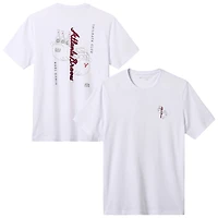 T-shirt homme TravisMathew blanc Atlanta Braves Dugout Dreams