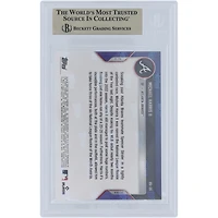 Michael Harris Atlanta Braves 2022 Topps maintenant lauréat du prix de recrue de l'année 2022 de la Ligue nationale 14/11/2022 #OS-35 BGS Carte authentifiée 10 - Sous-grades 9.5,10,10,10