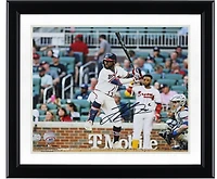 Photographie autographiée de Michael Harris II, représentant les Braves d'Atlanta, 11" x 14"