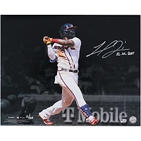 Photo dédicacée de Michael Harris II (Atlanta Braves) - Format 40,6 x 50,8 cm (16 x 20 pouces) - Édition limitée à 50 exemplaires