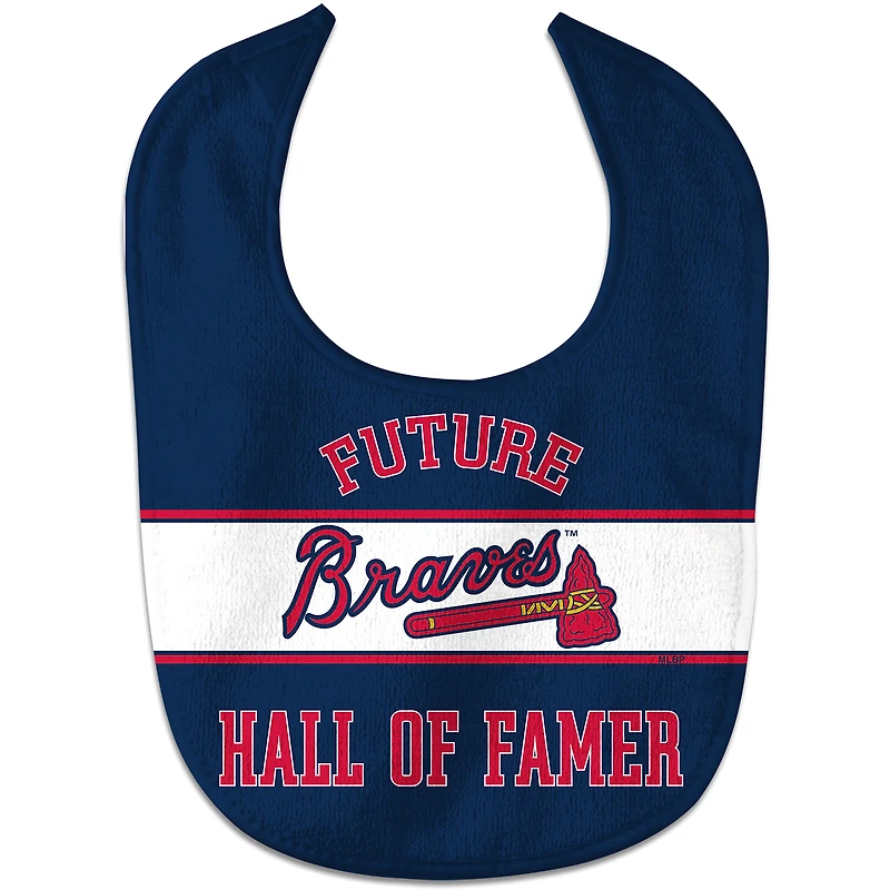 Newborn & Infant WinCraft Atlanta Braves Future Hall Of Famer All-Pro - Baby Bib