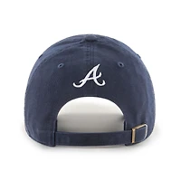 Casque de crème glacée bleu marine Atlanta Braves pour enfants d'âge préscolaire, modèle 47, ajustable