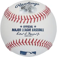 Ronald Acuña Jr. Atlanta Braves Baseball autographié avec inscription « La Bestia »