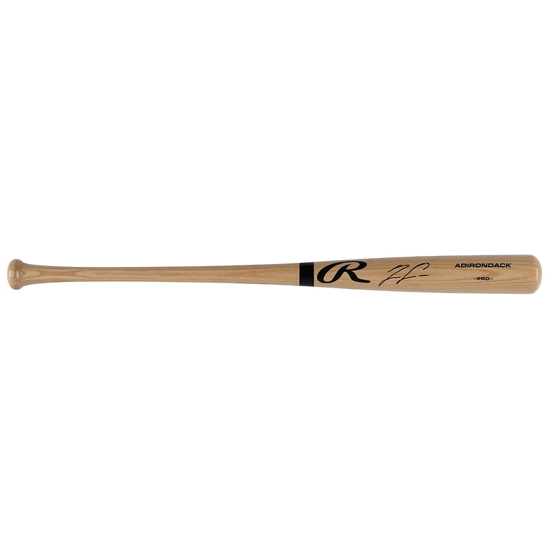 Ronald Acuña Jr., batteur professionnel dédicacé par les Braves d'Atlanta, blonde et Rawlings