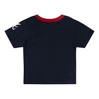 Ensemble t-shirt et short bleu marine pour tout-petits des Braves d'Atlanta Bonus Ball