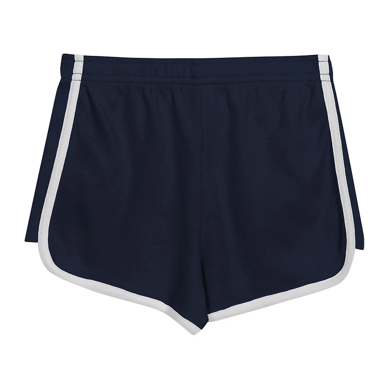 Ensemble t-shirt et short bleu marine Atlanta Braves Double Run pour tout-petit
