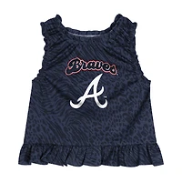Robe de jeu bleu marine pour tout-petits des Braves d'Atlanta