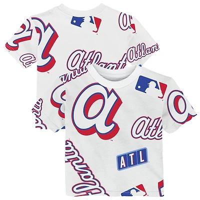 T-shirt blanc Outerstuff pour tout-petit Atlanta Braves 2026 City Connect Game Day