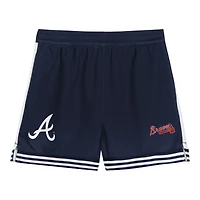 Ensemble t-shirt et short rouge/noir pour enfant des Braves d'Atlanta Pinch Hitter Infielder