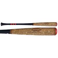 Tom Glavine Atlanta Braves Autographed Pillbox Bat Company Mural Series Bat with "95 WS MVP" Inscription