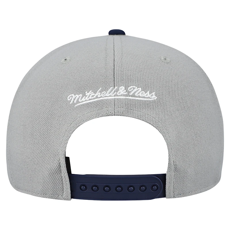 Casquette à pression Crown Snap Basic Pro des Braves MLB V100492, modèle HATMENSNP HP14805-ABRGREY