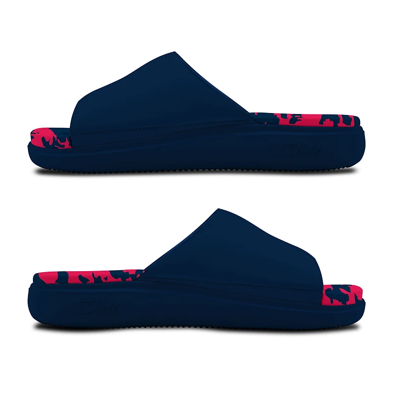 Unisex ISlide  Atlanta Braves Multi-Color Motive Slide Sandals