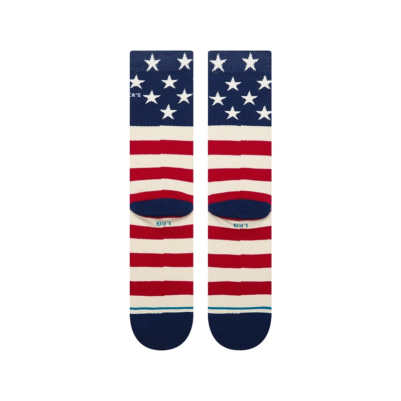 Unisex Stance Atlanta Braves American's 250th Crew Socks