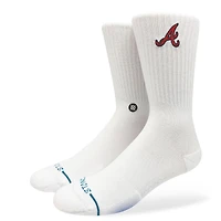 Chaussettes unisexes Stance Atlanta Braves à écusson tricotées