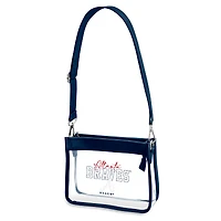 Sac bandoulière mini à chaîne en plastique WEAR by Erin Andrews Atlanta Braves
