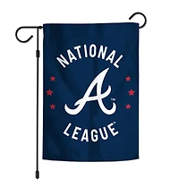 Drapeau de jardin double face WinCraft Atlanta Braves 12" x 18" America 250