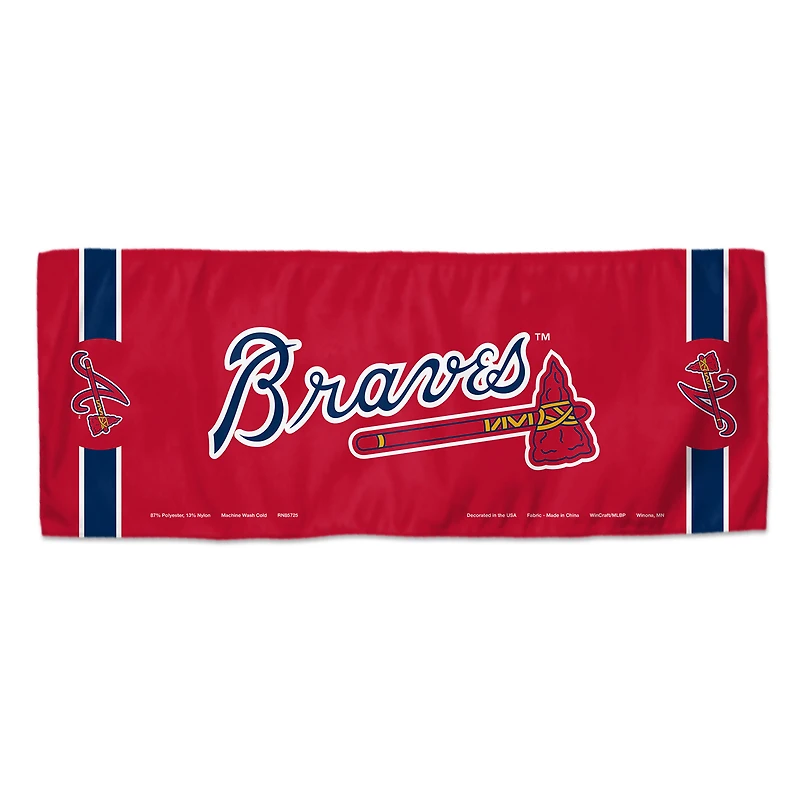WinCraft Atlanta Braves 12" x 30" Double-Sided Cooling Towel