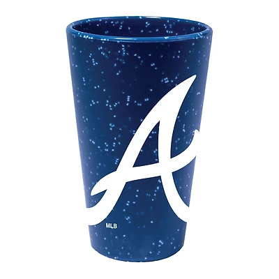 WinCraft Atlanta Braves 16oz. Team Color Silicone Pint Glass