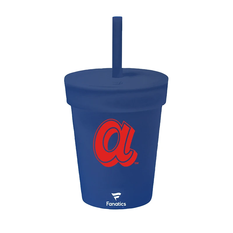 WinCraft  Atlanta Braves 2026 City Connect 8oz. Silicone Tumbler with Lid & Straw