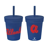 WinCraft  Atlanta Braves 2026 City Connect 8oz. Silicone Tumbler with Lid & Straw