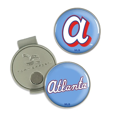 WinCraft  Atlanta Braves 2026 City Connect Hat Clip & Ball Marker Set