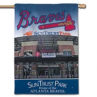WinCraft Atlanta Braves 28" x 40" Bannière Verticale Double Face
