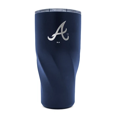 Gobelet isotherme WinCraft Atlanta Braves Morgan de 887 ml (30 oz) en acier inoxydable