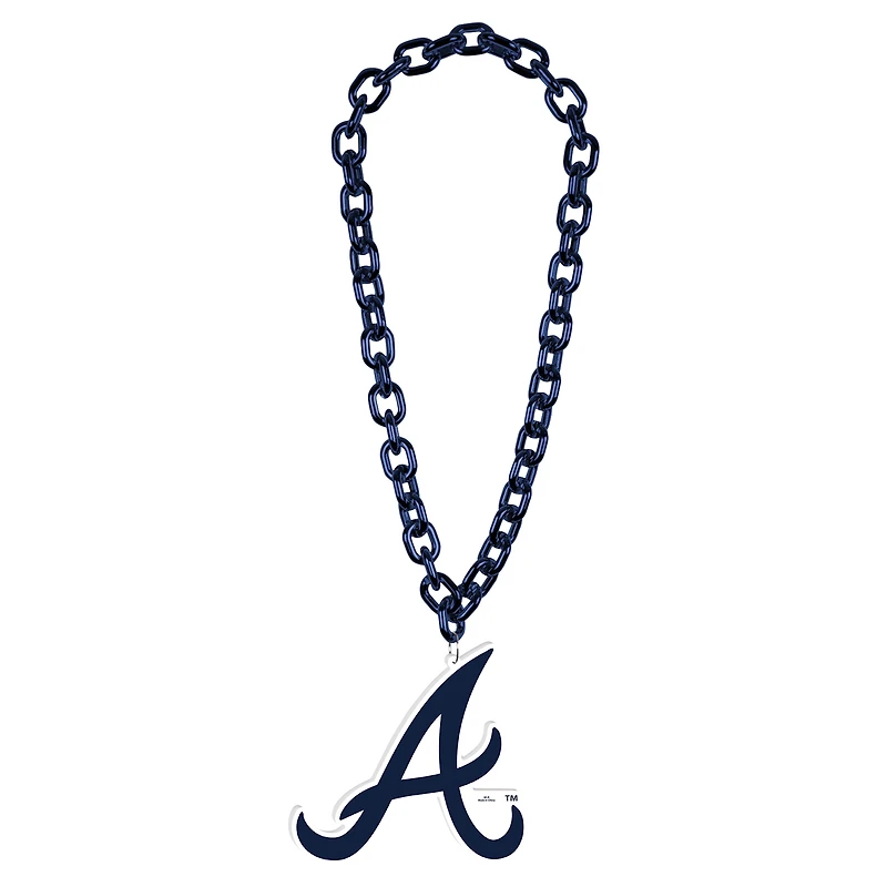 WinCraft Atlanta Braves Big Chain Logo Necklace